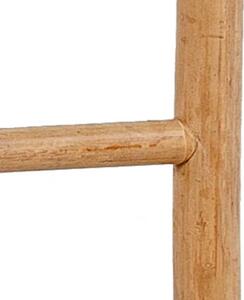 Drewniana drabinka z 6 szczeblami do łazienki - Egzo 5X