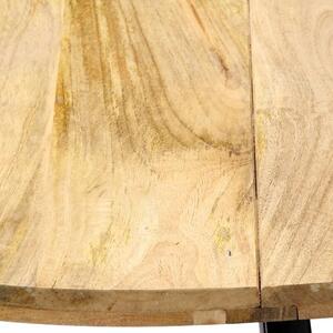 Stół okrągły drewniany Waren 3X – brązowy