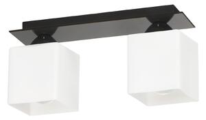 Podwójna lampa sufitowa E390-Flox - czarny