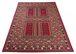 Bordowy dywan vintage G4-H65