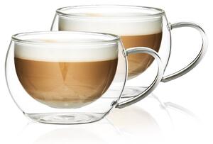 4Home Szklanka termiczna do cappuccino Hot&Cool 280 ml, 2 szt