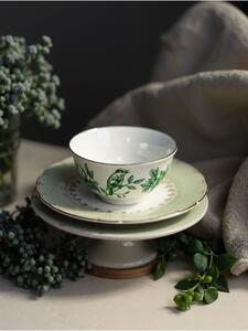 Sinsay - Porcelanowa miska w stylu vintage - zielony