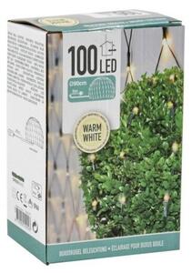 Sieć świetlna ze światełkami LED, śr. 90 cm, 100 LED