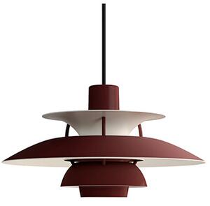 Louis Poulsen - PH 5 Mini Lampa Wisząca Monochrome Burgundy