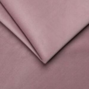 MebleMWM Łóżko tapicerowane z pojemnikiem DALLAS | 160x200 | Różowy | Riviera 62 | OUTLET