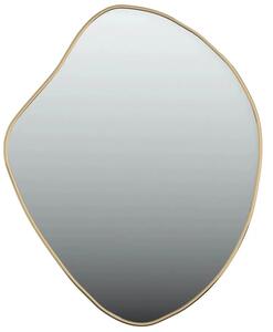 Ścienne zlote lustro wiszące 50x40 cm H1-B53