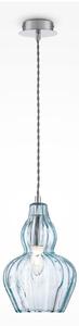 Maytoni Maytoni MOD238-PL-01-BL - Żyrandol na lince EUSTOMA 1xE14/40W/230V niebieski W4519