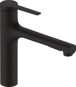 Hansgrohe Zesis M33 jednouchwytowa bateria kuchenna 160, wyciągana wylewka, 2 rodzaje strumienia, (sBox), 74823670