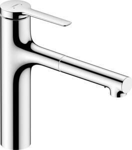 Hansgrohe Zesis M33 jednouchwytowa bateria kuchenna 160, wyciągana wylewka, 2 rodzaje strumienia, 74822000