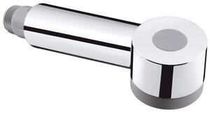 Hansgrohe wysuwany prysznic Talis S o wyglądzie stali nierdzewnej