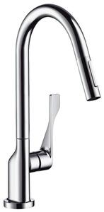 HansGrohe bateria zlewozmywakowa Axor Citterio chrom z wyciąganą wylewką 39835000