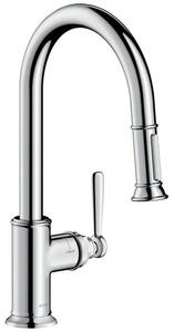 Hansgrohe AXOR Montreux Jednouchwytowa bateria kuchenna DN 15, 180, z wyciąganą wylewką, 16581950