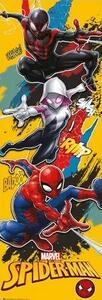 Plakat, Obraz Spider-Man - 3 Spideys, (53 x 158 cm)