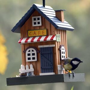 Dobar Ozdobny domek dla ptaków Café, kolorowy