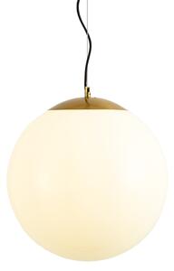 Skandynawska lampa wisząca z opalem 40 cm - Ball 40