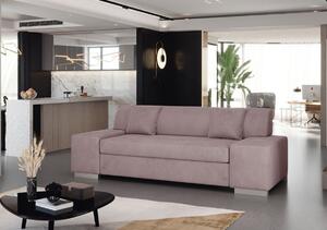 Sofa Porto 3, tapicerowana, nierozkładana, z nóżkami, do salonu, kanapa, trzyosobowa