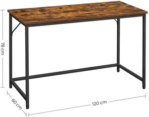 Minimalistyczne biurko w stylu industrialnym - Huntis