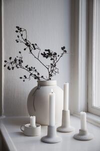 ERNST - Beżowy wazon ceramiczny M
