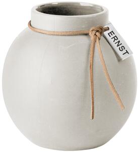 ERNST - Biały wazon ceramiczny S