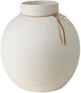 ERNST - Biały wazon ceramiczny M