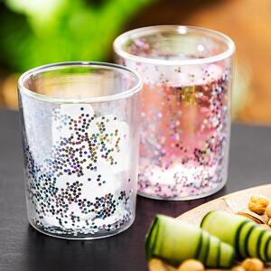 Szklanka termiczna Hot&Cool Sparkle 250 ml, 2 szt