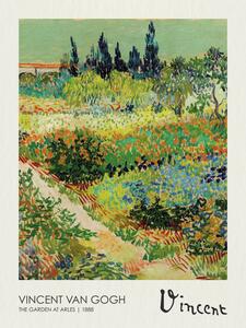 Reprodukcja The Garden at Arles 1888, Vincent van Gogh