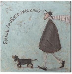 Obraz na płótnie Sam Toft - Small Sausage Walking