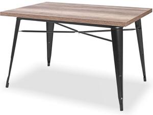 Prostokątny stół kawiarniany loft dąb sonoma - Mixo 4X