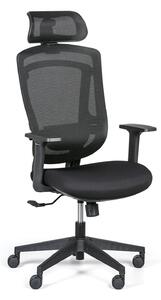 Krzesło biurowe DORLEY, czarne