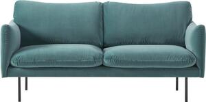 Sofa z aksamitu Moby (2-osobowa)