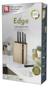 Amefa 5-częściowy zestaw noży kuchennych w bloku EDGE