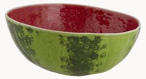 Ręcznie malowana miska do sałatek Watermelon