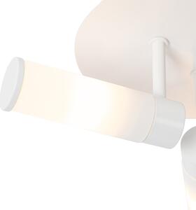 Zewnetrzna Nowoczesna lampa sufitowa łazienkowa biała 3-punktowa IP44 - Wanna Oswietlenie zewnetrzne