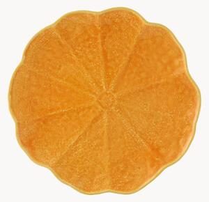 Komplet talerzy dużych z kamionki Pumpkin, 4 elem