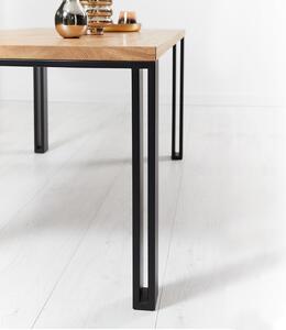 Stół Fold z litego drewna Buk 160x80 cm