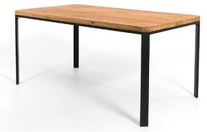 Stół z drewna Mart Dąb 140x80 cm