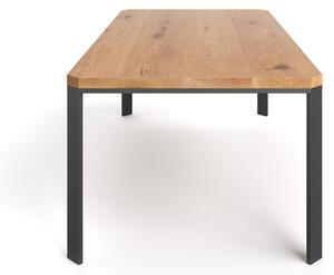 Stół z drewna Mart Buk 140x80 cm