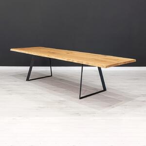 Stół drewniany Delta z dostawkami Buk 200x100 cm Jedna dostawka 60 cm