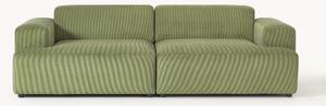 Sofa ze sztruksu Melva (3-osobowa)