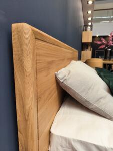 Łóżko drewniane Valor z pojemnikiem Olcha 200x200 cm