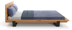 Łóżko z litego drewna Nova Slim Olcha 140x200 cm