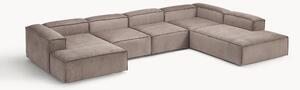Sofa modułowa XL ze sztruksu Lennon