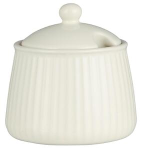 Ceramiczna cukiernica MYNTE BUTTER CREAM kremowa