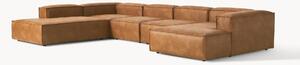 Sofa modułowa XL ze skóry z recyklingu Lennon