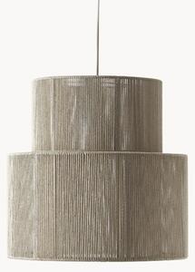 Lampa wisząca z włókna lnianego Lace