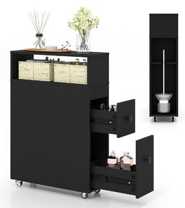 Nowoczesny kompaktowy organizer łazienkowy 50,8 x 15,2 x 72,4