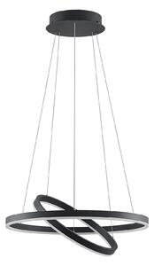 Lampa Wisząca Arcchio, Albiona, ściemnialny, czarny, kuchnia, metal, nowoczesny