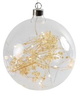 Świecąca kula dekoracyjna LED TANIA 16 cm