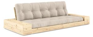 Beżowa rozkładana sofa 244 cm Base – Karup Design