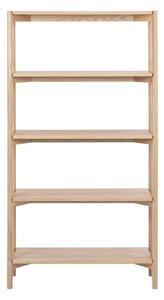 Regał w dekorze dębu w naturalnym kolorze 86x160x30 cm Braidwood – Actona